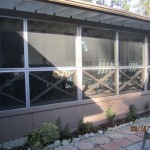 Patio Enclosure Panels installed in Canoga Park
