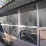 Patio Enclosure Panels installed in Canoga Park