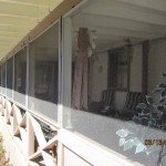 Patio Enclosure Panels installed in Canoga Park