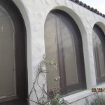 Arched Screens For Double Set French Doors in Studio City