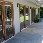 Before screen door installation in Studio City