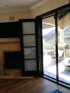 Encino Bronze Retractable Screen Doors