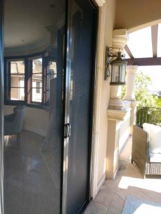 Bronze Retractable Screen Doors in Encino