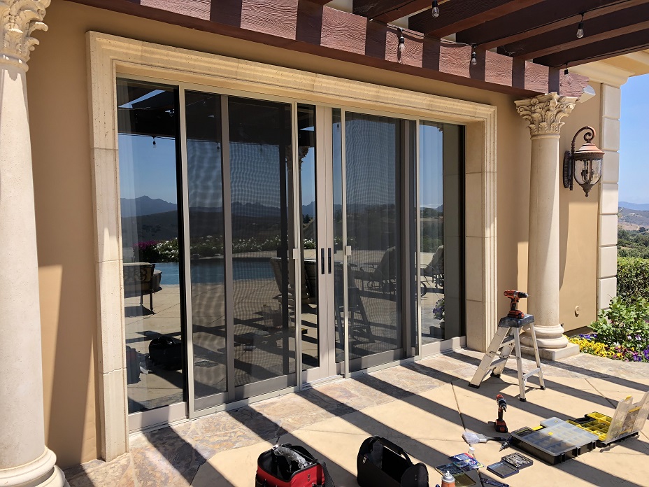 Patio Sliding Screen Door Retractable Doors